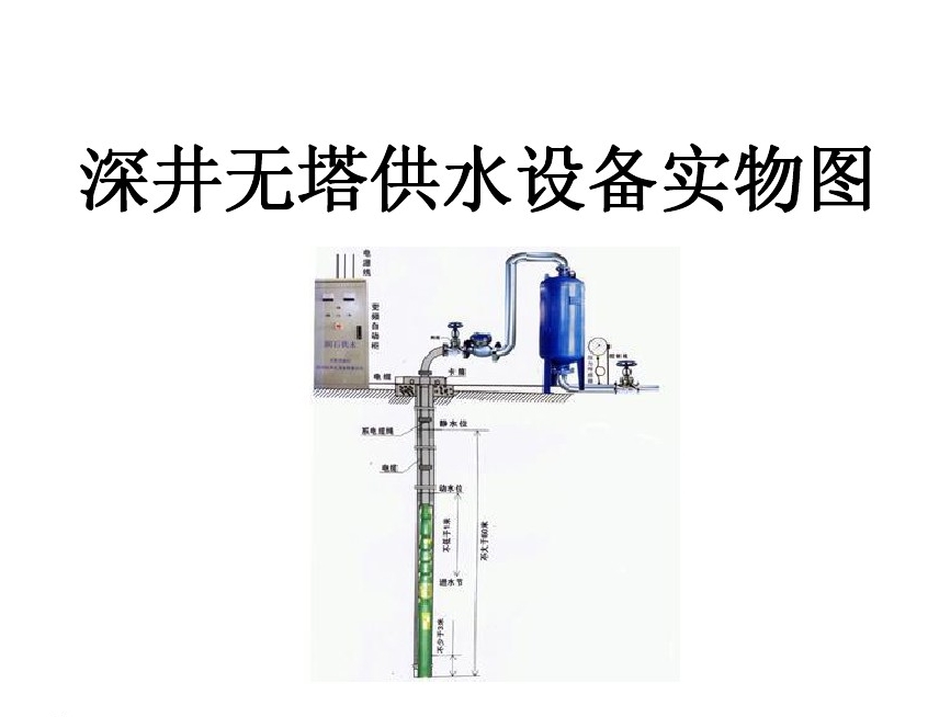 石狮市井泵无塔式供水设备